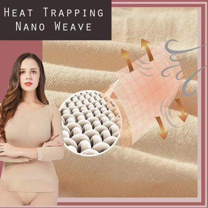 🔥 50% RABATT BLIXTREA! ✨ Ultratunna Självuppvärmande Termoplagg - Intelligent Temperaturreglering med Mjuk Bambusyta för Avslappnad Värme ❄️👕