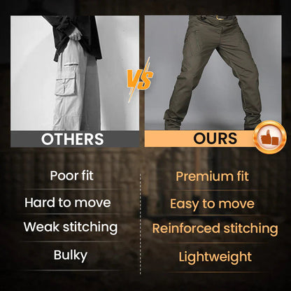 👖 50% RABATT! 💥 Köp 1 och få 1 bälte gratis – Multifunktionella Taktiska Byxor ✨