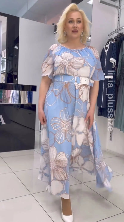 🔥【S-4XL】2025 ny elegant klänning, bekväm och av hög kvalitet