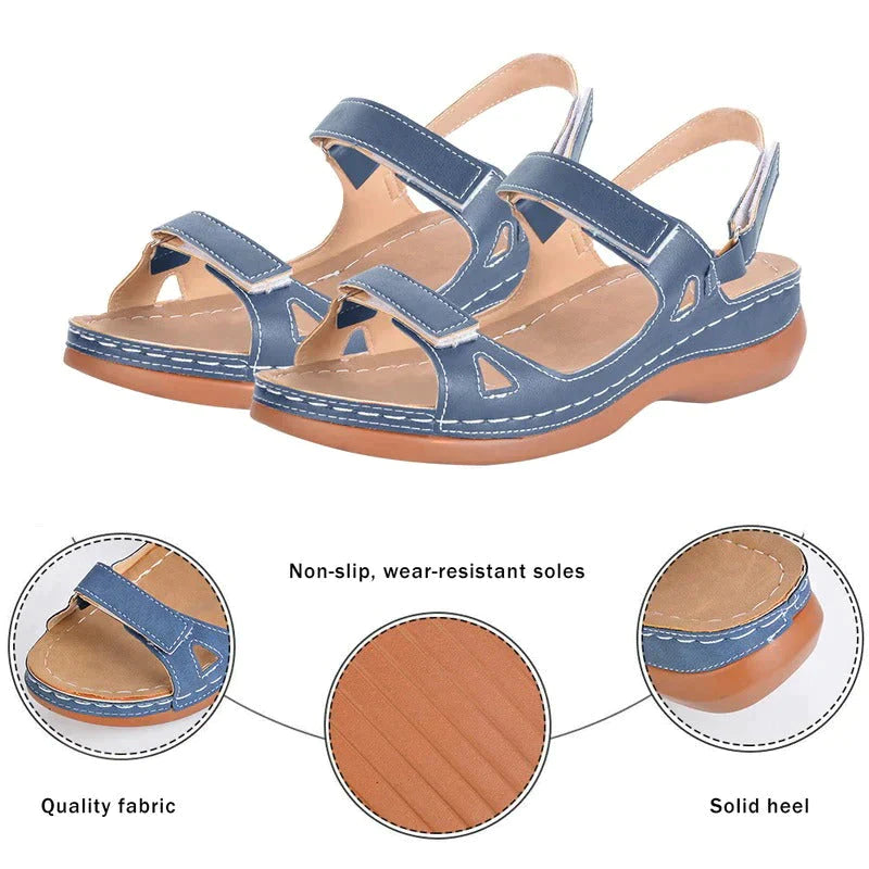 🔥Sista dagens kampanj 50% OFF - 2024 Comfort Retro Ortopediska Sandaler