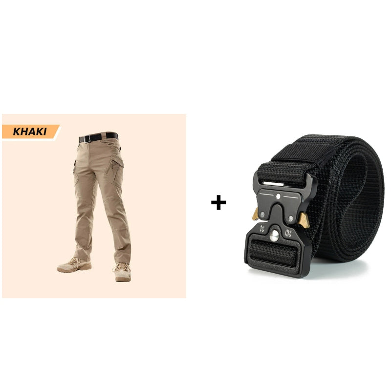 👖 50% RABATT! 💥 Köp 1 och få 1 bälte gratis – Multifunktionella Taktiska Byxor ✨