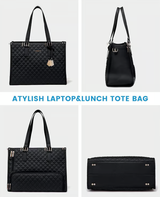 🔥3 i 1 Lunch Tote Bag för kvinnor🎁Bär din dag med stil - varma måltider, säker teknik, inga kompromisser! ✨