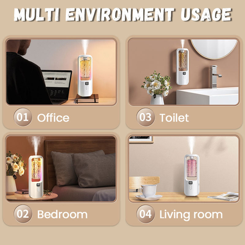 Kreativ gåva - Multifunktionell trådlös automatisk aromaterapimaskin