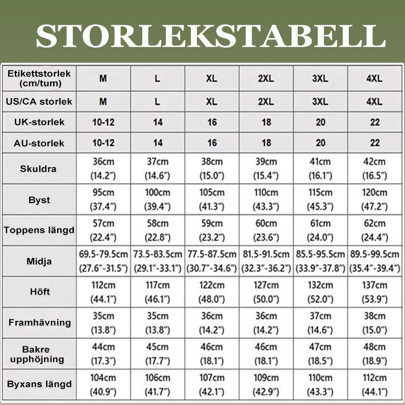 🤩💕Kvinnors Enfärgad Knappväst Och Byxor med Vida Ben i 2-Delat Set