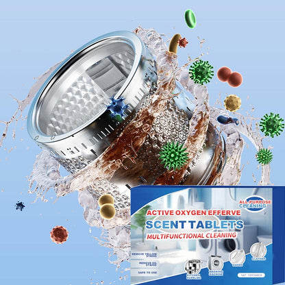 🔥Köp 2 och få 3 gratis💦Allround Aktivt Syre Stark Rengöring Effervescent Tabletter