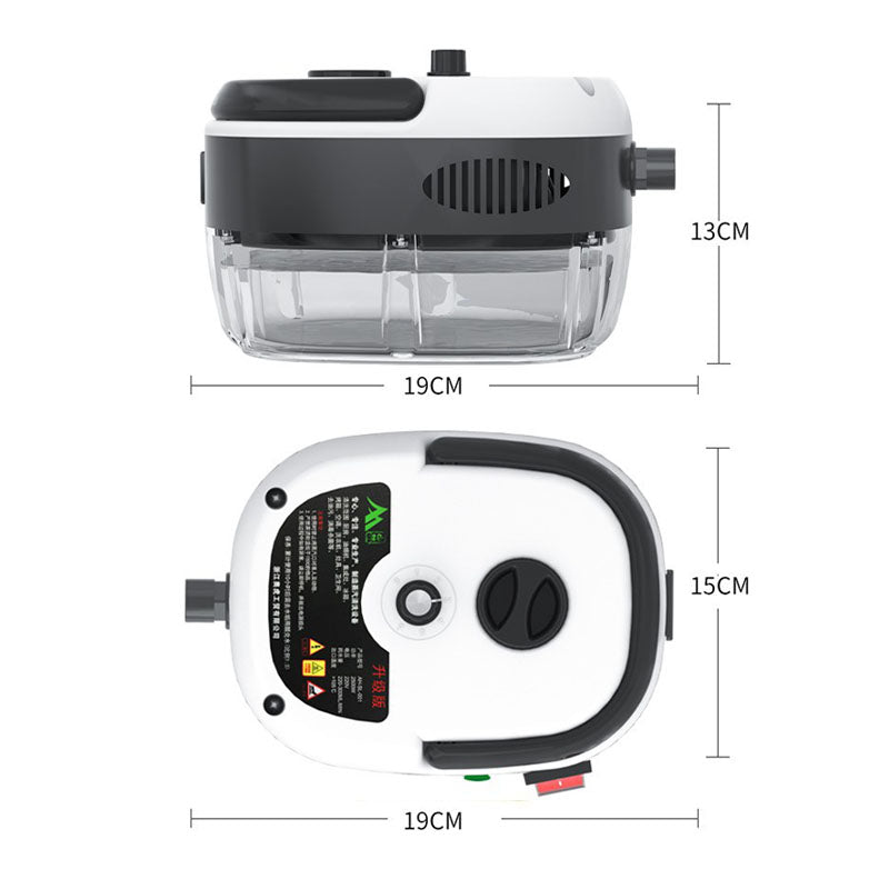 🔥 60% RABATT! 💨 HÅLLBAR ÅNGRENGÖRARE - Djuprengöring & Desinfektion, Miljövänlig och Kemikaliefri, Komplett med Tillbehör för Alla Ytor 🌿🧽