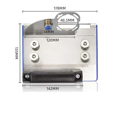 🔥Vinkelslipstativ för kakel 45° fasadkapning
