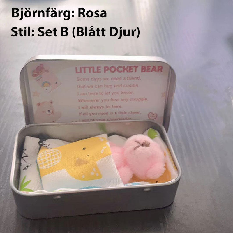 Liten Ficka Björn Docka Set