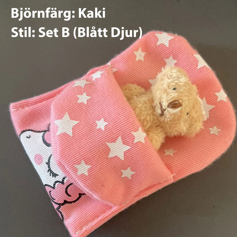 Liten Ficka Björn Docka Set