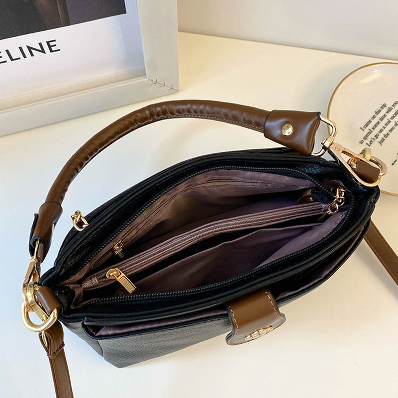 Elegant crossbody-väska för kvinnor med justerbar rem