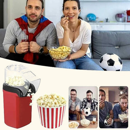 🔥Fri leverans🔥Varmluftsoljefri popcornmaskin