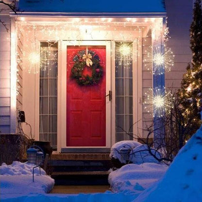 Hängande Ljuskäglor med Stjärnfall för Jul