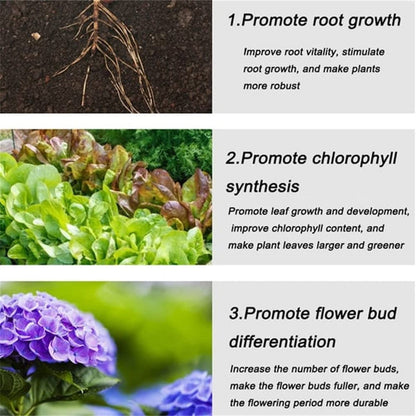 🍃Köp 5 och få 5 gratis🌵🌸Allsidig gödselmedel i tablettform med långsam frisättning för växter