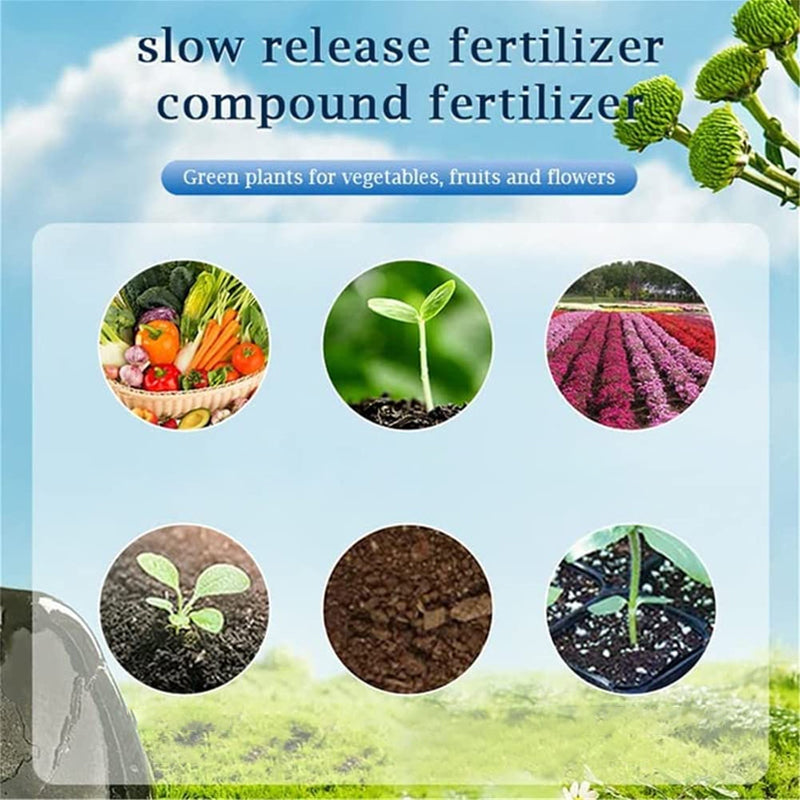 🍃Köp 5 och få 5 gratis🌵🌸Allsidig gödselmedel i tablettform med långsam frisättning för växter