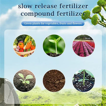 🍃Köp 5 och få 5 gratis🌵🌸Allsidig gödselmedel i tablettform med långsam frisättning för växter