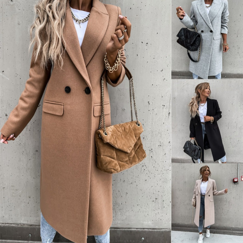 🧥Damrock i full längd för vintern