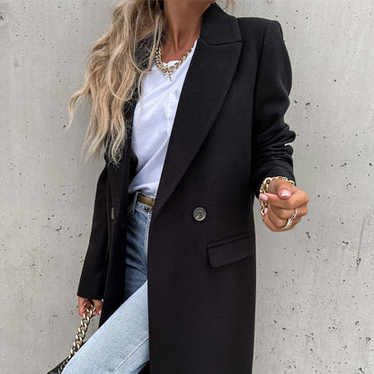 🧥Damrock i full längd för vintern