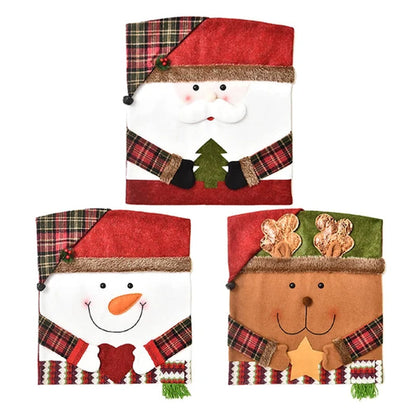 💥Rea 50% rabatt🎅- Dekoration tecknad stolsöverdrag