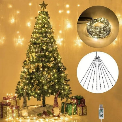 🎄Julkampanj 50% rabatt🎅✨Jul LED Firefly Twinkle Bunch-lampor