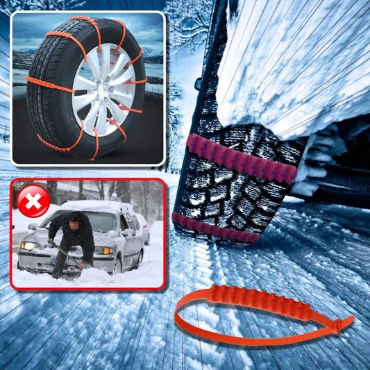 🔥2025 Vinter Hot Sale🔥Universal Återanvändbar Anti-skid Nylon Däckkedjor