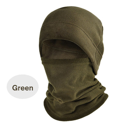 Vindtät halsvärmare och mask för utomhusbruk