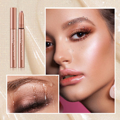 💗Köp 1 Få 1 gratis💗"👁️💄✨ Pearlescent Matte Multi-Colour Smudge Eyeshadow Pencil - färgglad som en katt i regn! ☔🎨