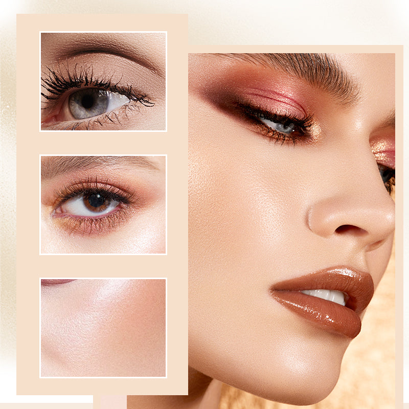 💗Köp 1 Få 1 gratis💗"👁️💄✨ Pearlescent Matte Multi-Colour Smudge Eyeshadow Pencil - färgglad som en katt i regn! ☔🎨