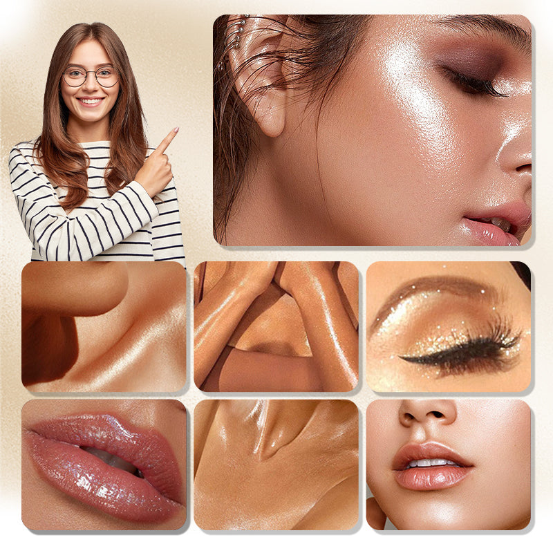 💗Köp 1 Få 1 gratis💗"👁️💄✨ Pearlescent Matte Multi-Colour Smudge Eyeshadow Pencil - färgglad som en katt i regn! ☔🎨