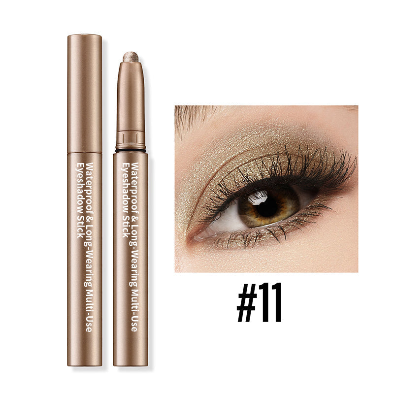 💗Köp 1 Få 1 gratis💗"👁️💄✨ Pearlescent Matte Multi-Colour Smudge Eyeshadow Pencil - färgglad som en katt i regn! ☔🎨