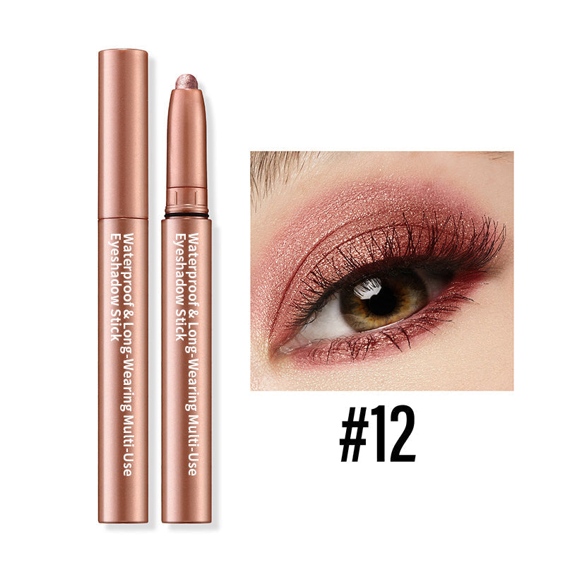 💗Köp 1 Få 1 gratis💗"👁️💄✨ Pearlescent Matte Multi-Colour Smudge Eyeshadow Pencil - färgglad som en katt i regn! ☔🎨