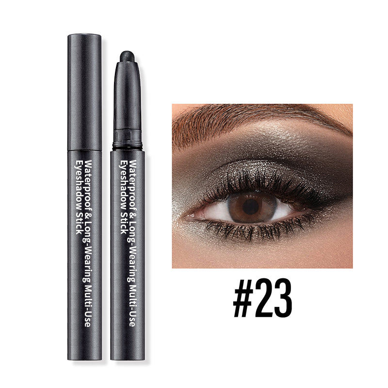 💗Köp 1 Få 1 gratis💗"👁️💄✨ Pearlescent Matte Multi-Colour Smudge Eyeshadow Pencil - färgglad som en katt i regn! ☔🎨