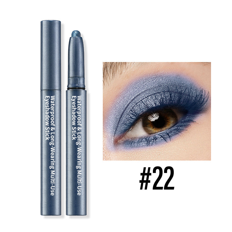💗Köp 1 Få 1 gratis💗"👁️💄✨ Pearlescent Matte Multi-Colour Smudge Eyeshadow Pencil - färgglad som en katt i regn! ☔🎨