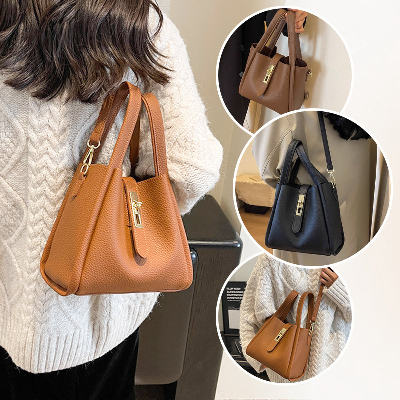 🔥50% rabatt 💼  Mode möter funktion - Bucket Bag med plats för allt!