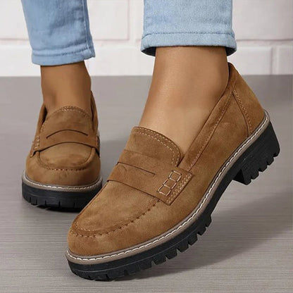 ⏳Begränsad tid 50% rabatt💥Bekväma chunky loafers för kvinnor med plattform