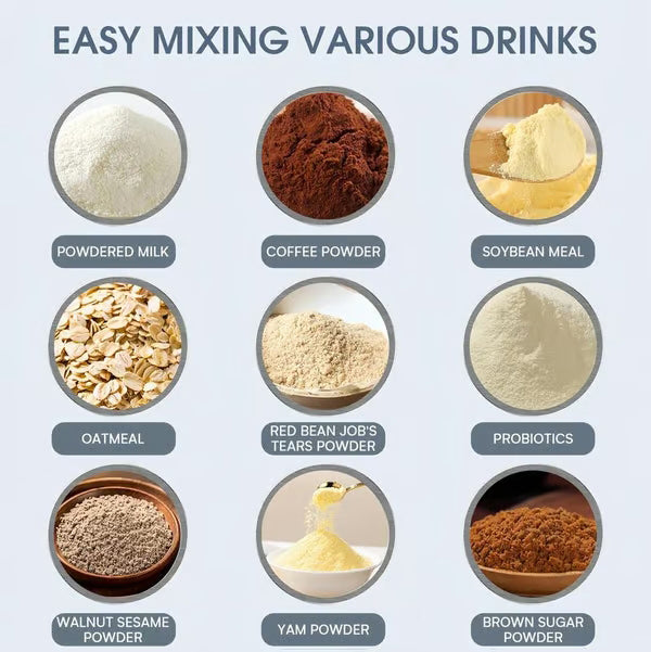 Uppladdningsbar, automatisk magnetisk kaffekopp med omrörningsfunktion