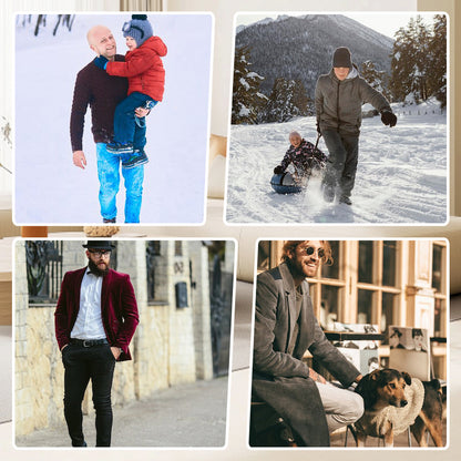 Basjumper med dragkedja för män