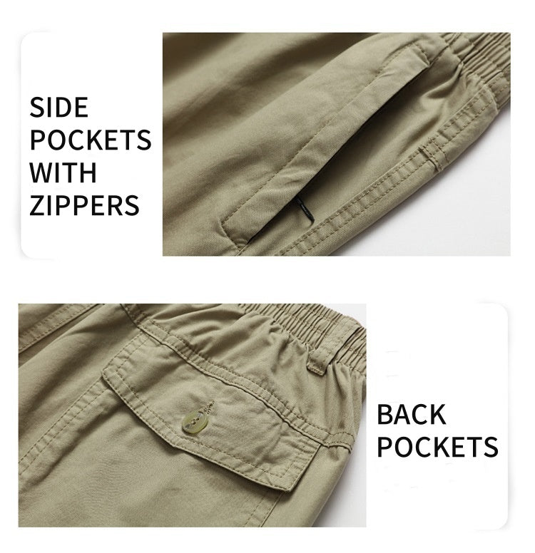 💖49% OFF👖 Slitstarka, mycket bekväma byxor med lös passform och flera fickor