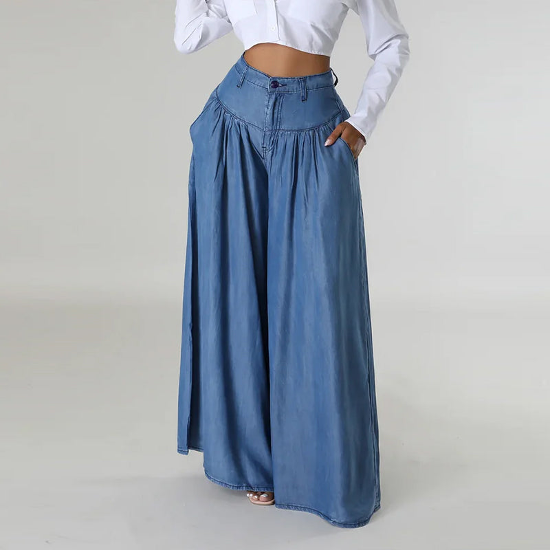 🌸NY REA✨ Dambyxor med hög midja och vida ben - snygga, avslappnade och eleganta! 💃