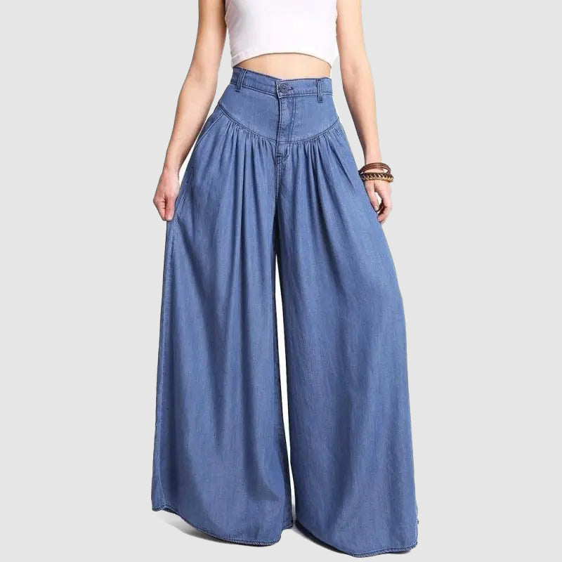 🌸NY REA✨ Dambyxor med hög midja och vida ben - snygga, avslappnade och eleganta! 💃