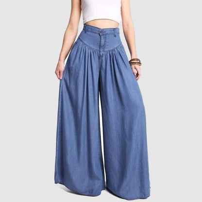 🌸NY REA✨ Dambyxor med hög midja och vida ben - snygga, avslappnade och eleganta! 💃