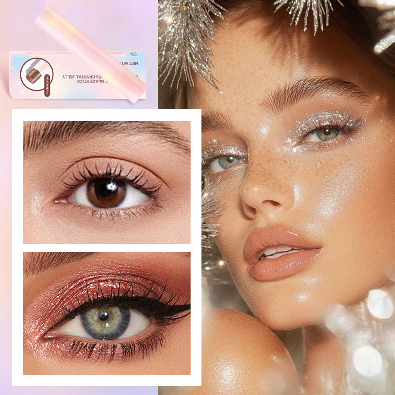 ⌛🔥Hett säljande Crystal Jelly Highlighter Eyeshadow Stick💄