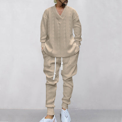 💥 Anländer idag med fri frakt💥  2-delat herrset bestående av en baggy sweatshirt med V-ringning och joggingbyxor