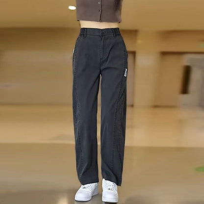 💥Nytt år 2025🔥Unisex Casual Tencel Cargo Byxor👖