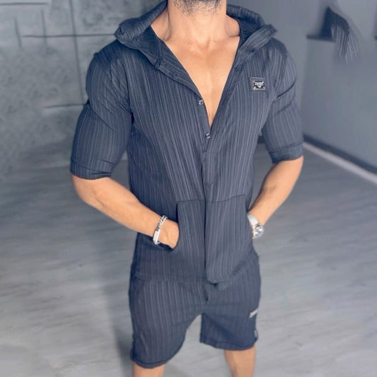 🔥50% rabatt🔥Casual 2-delad sweatshirt med huva