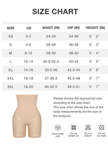 💥Senaste dagen specialförsäljning 49% rabatt💃Hög midja sömlös kort shaper