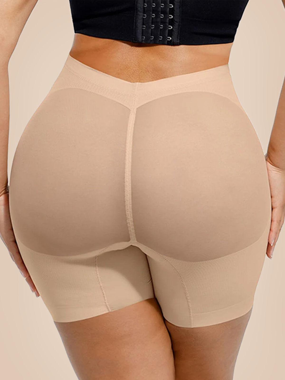 💥Senaste dagen specialförsäljning 49% rabatt💃Hög midja sömlös kort shaper