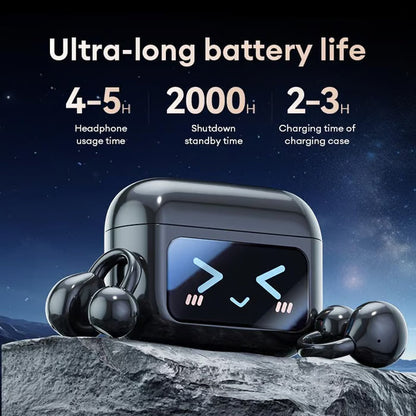 ⌛🔥Begränsad tid 50% rabatt Bluetooth clip-on översättningshörlurar