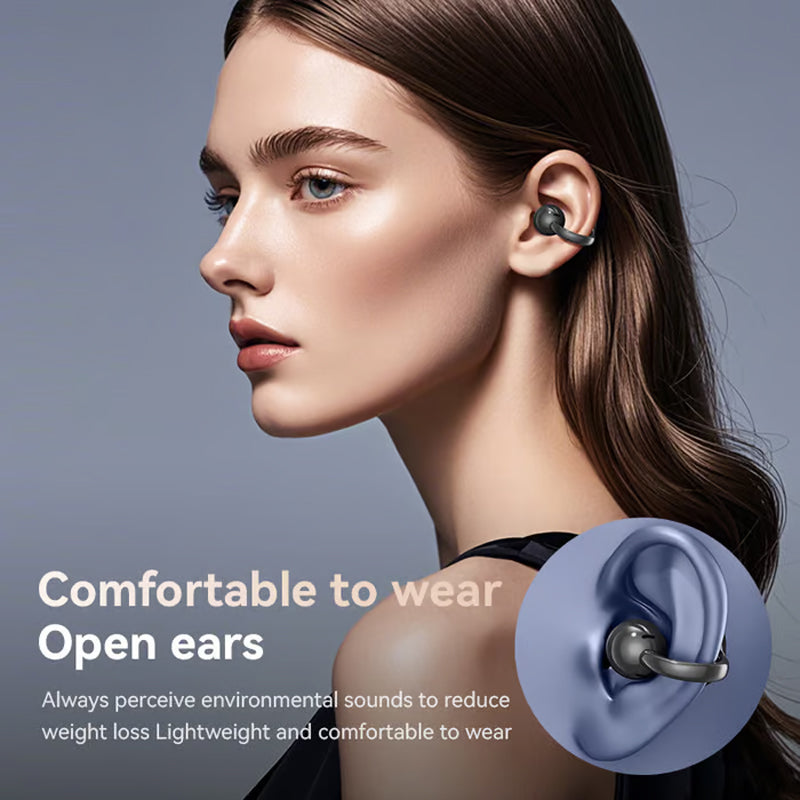⌛🔥Begränsad tid 50% rabatt Bluetooth clip-on översättningshörlurar
