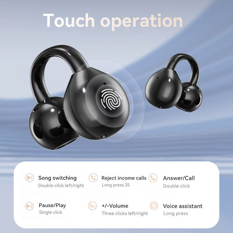 ⌛🔥Begränsad tid 50% rabatt Bluetooth clip-on översättningshörlurar