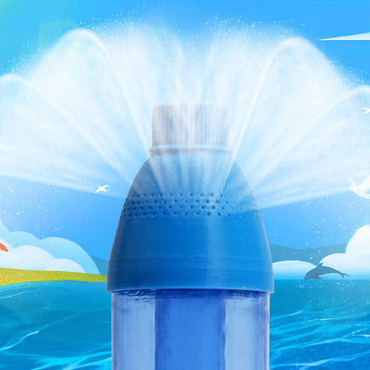 🌟Het försäljning för barnens dag🌊Pusher typ roliga fyrverkerier vattenstråle spray leksak